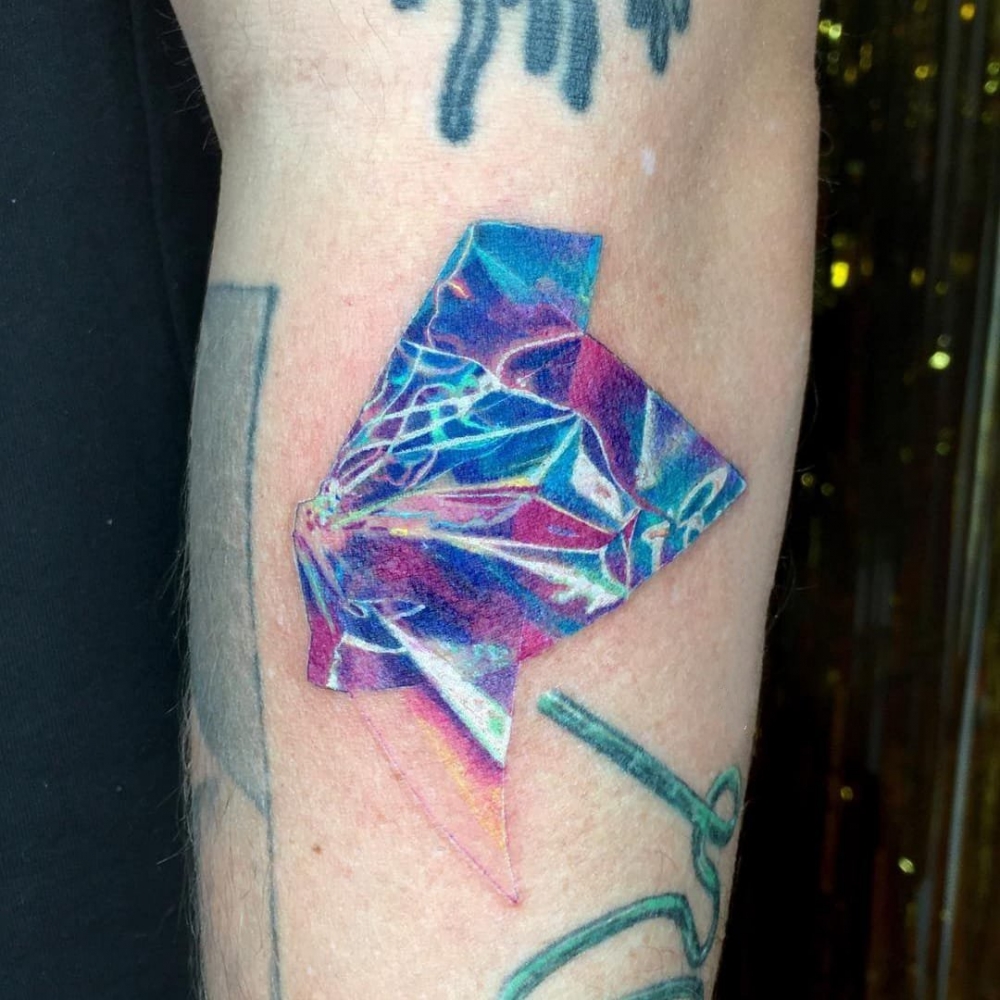 写实风格纹身   多款黑白灰风格和彩绘风格的写实风格纹身图案