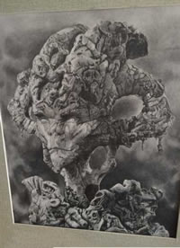 手稿外星人纹身图案