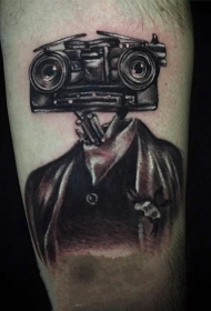 机器人纹身 帅气的机器人纹身图案缩略频道推荐图