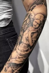花臂纹身-气场无敌的男士花臂纹身10个男人9个爱的纹身图片