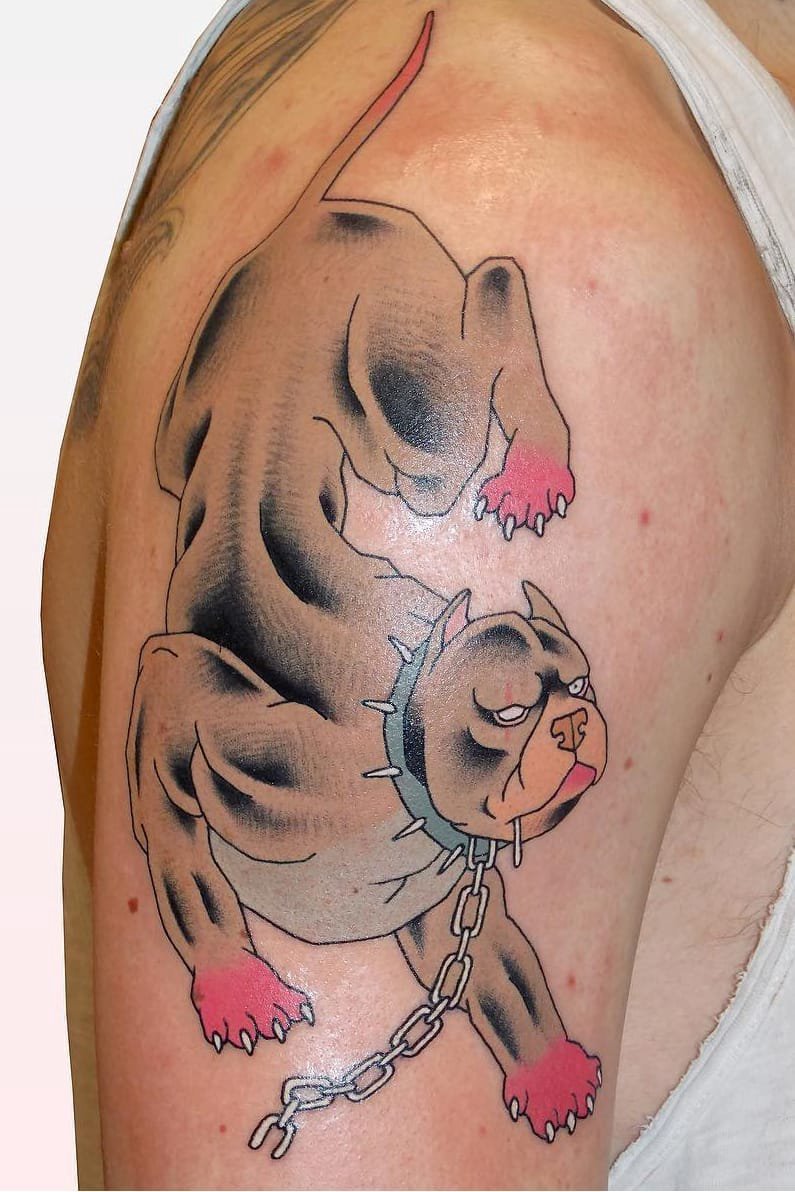 卡通彩色纹身_一组女生可爱的水彩色卡通纹身图案作品图片