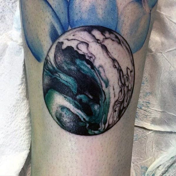 圆形纹身图案_9张妙趣横生的游戏弹珠纹身图案图集