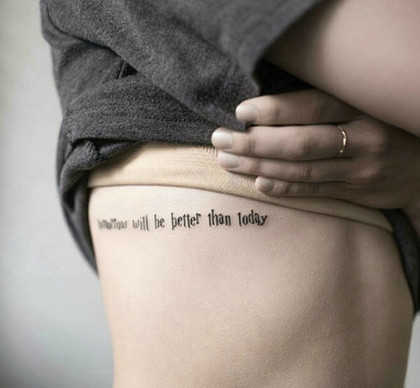 小清新纹身-简单中透露出的个性小清新小图案纹身图片