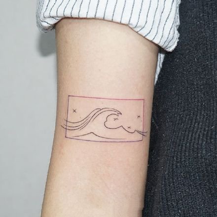 小清新纹身-在夏天露出自己可爱的小清新纹身图案