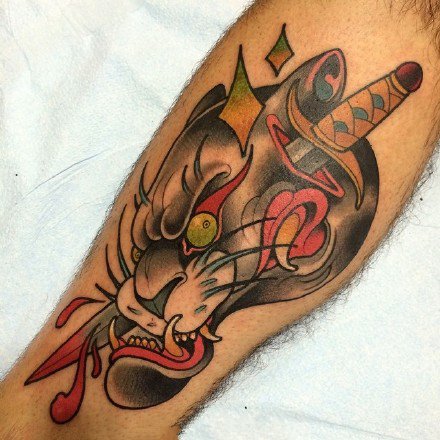 彩色纹身图片-9张画面感十足的创意纹身图案