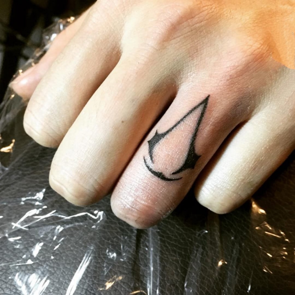 人物纹身图案-10张刺客信条人物纹身图案