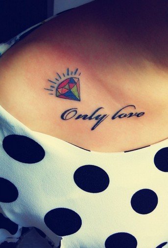 创意纹身图案-9张英语简单创意纹身图案