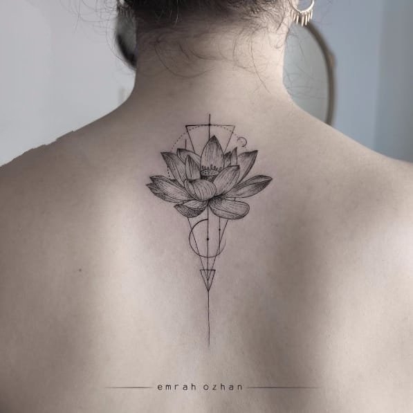 小清新纹身图案-黑灰素描点刺技巧描绘的创意文艺小清新小图案纹身图案