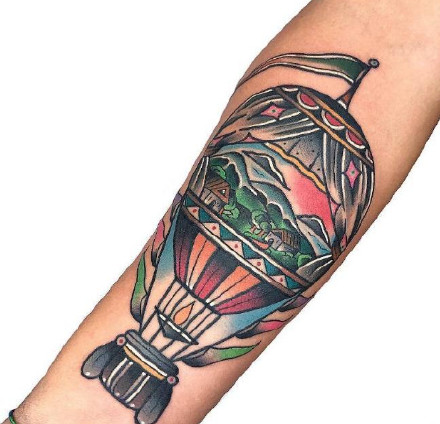 old school风格的纹身图案-纹的干净利落的纹身图片