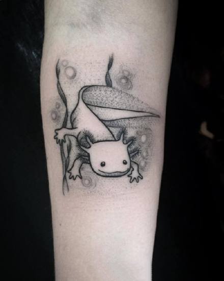 点刺纹身图案-可爱的卡通系列点刺纹身图片