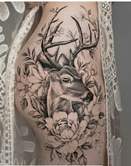 大胆性感的纹身图案-美女大胆性感的纹身图片