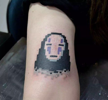 像素纹身图案-还记得小时候玩的电玩吗小图案纹身图片