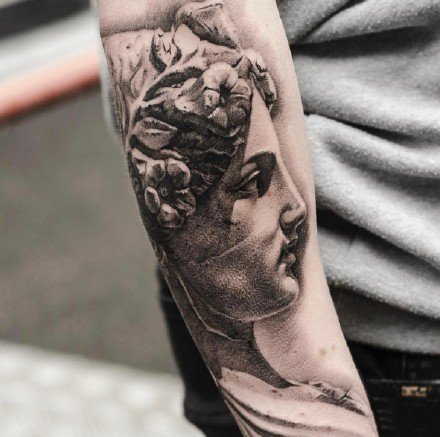 手臂纹身图案-国外大神手臂纹身作品图片