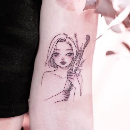 个性纹身图案-个性的男生女生纹身图片