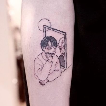 个性纹身图案-个性的男生女生纹身图片