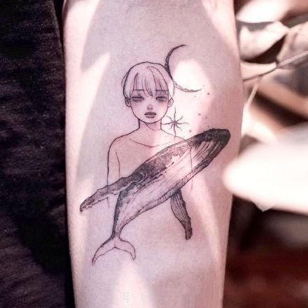 个性纹身图案-个性的男生女生纹身图片