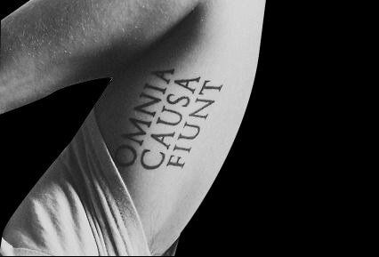 异域风格的拉丁文纹身图案-拉丁文纹身图片