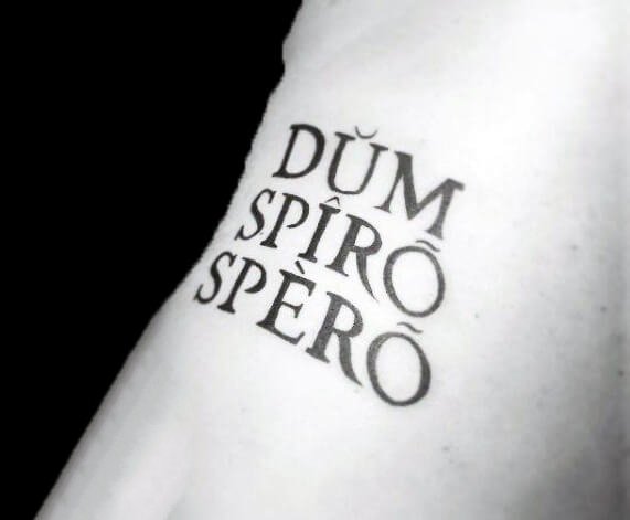 异域风格的拉丁文纹身图案-拉丁文纹身图片