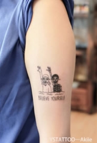 小图案纹身-9张创新又有趣的小图案纹身图片