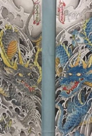 传统风格手稿-风味十足的传统风格手稿图案