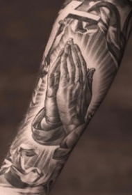 手臂纹身图案-国外大神手臂纹身作品图片