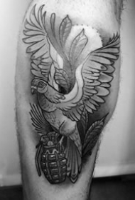 鸽子纹身图案_10张鸽子纹身图片作品图案