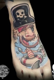 彩色纹身图案-九张漂亮的彩色纹身图案作品欣赏