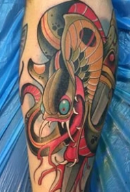 彩色纹身图片-9张画面感十足的创意纹身图案