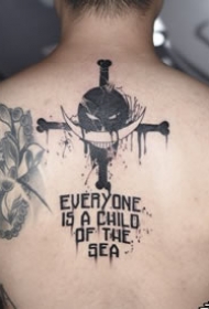 后背纹身-9张意义不同的后背纹身图片