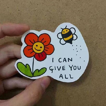 超级可爱的纹身手稿图案-卡通纹身手稿