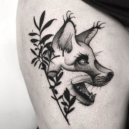 暗黑系纹身图案-风格暗黑系列的纹身图片