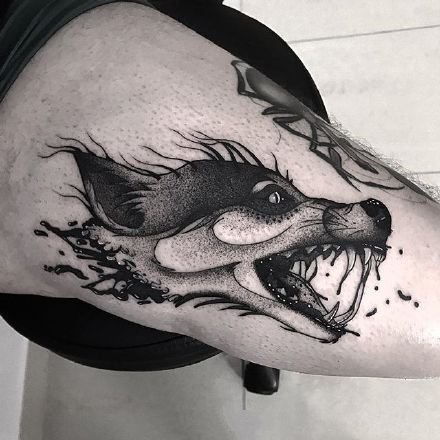 暗黑系纹身图案-风格暗黑系列的纹身图片