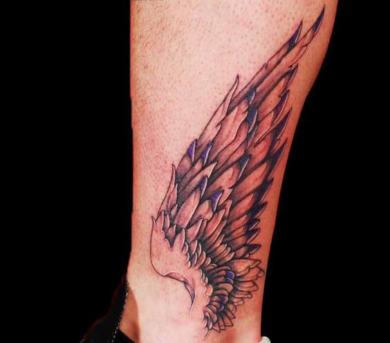 翅膀系列纹身图案-65张关于翅膀系列的纹身图片
