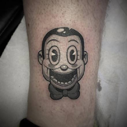 暗黑系卡通纹身图案-9张高级灰的暗黑纹身图片