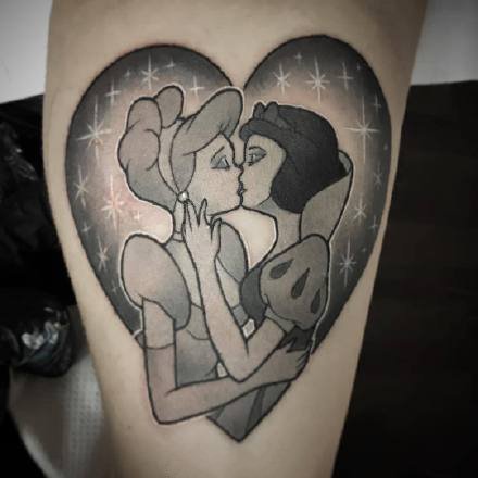 暗黑系卡通纹身图案-9张高级灰的暗黑纹身图片