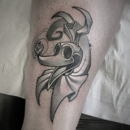 暗黑系卡通纹身图案-9张高级灰的暗黑纹身图片