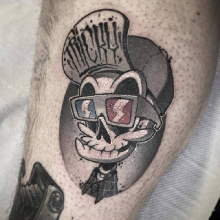 暗黑系卡通纹身图案-9张高级灰的暗黑纹身图片