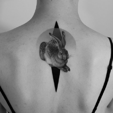 素描纹身图案-9张国外纹身师 Pawel lndulski的创意纹身图片