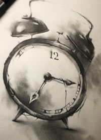 哥特风暗黑系列纹身手稿图案-16张关于哥特风暗黑系列纹身手稿图片