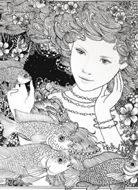 插画纹身手稿图案-18张插画纹身手稿图片