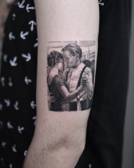 相片纹身--一组把照片纹在身上的纹身图案作品