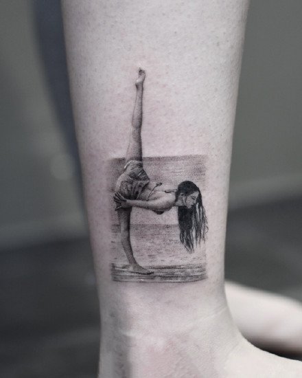 相片纹身--一组把照片纹在身上的纹身图案作品