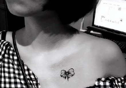 100元左右纹身价格的小清新纹身图案作品