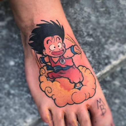 一组影视动画片角色的卡通纹身图案作品欣赏