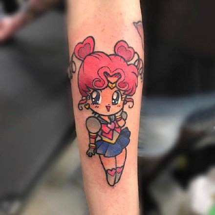 一组影视动画片角色的卡通纹身图案作品欣赏