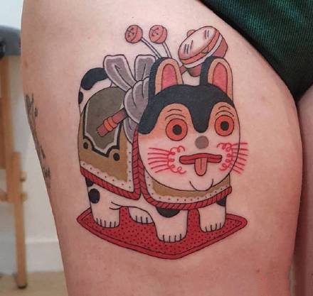 日式和风纹身--一组彩色日式和风纹身图案欣赏