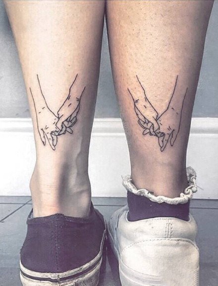 18组适合情侣的小清新纹身图案