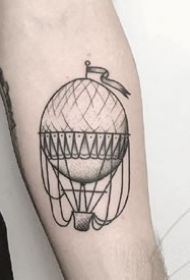 点刺小图案--一组适合小臂和小腿的黑灰点刺小纹身图案