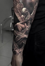 欧美大黑灰纹身--9张精品国外大师的大黑灰欧美纹身图案缩略频道推荐图