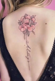 红粉色唯美的一组小清新纹身图案欣赏缩略频道推荐图